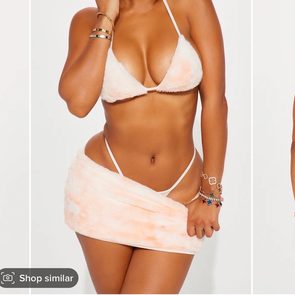 Fashion Nova Bikini Sunsuit Set - Picture 3 of 5